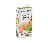 Amandin Caldo Pollo Natural Eco 1L