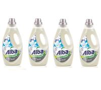 Amanecer amortiguador, paquete de 2/4/8 botellas de 1850 ml (4 unidades, Iris & flores blancas)