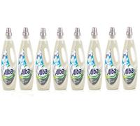 Amanecer amortiguador, paquete de 2/4/8 botellas de 1850 ml (8 unidades, Iris & flores blancas)