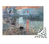 Amanecer en el Puerto Puzzle para Adultos Puzzle de 1000 Piezas Reflejo en el Agua Juego Relajante Regalo Familiar 70x50cm/1000pcs