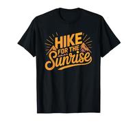 Amanecer Madrugador Cumbre De Montaña Senderista del Caminar Camiseta