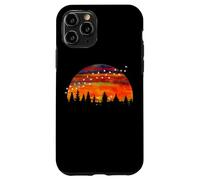 Amanecer Puesta Del Sol Bandada De Aves Formación Montaña Carcasa para iPhone 11 Pro