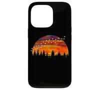 Amanecer Puesta Del Sol Bandada De Aves Formación Montaña Carcasa para iPhone 13 Pro
