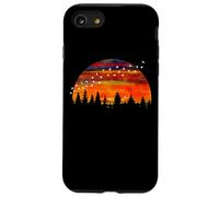 Amanecer Puesta Del Sol Bandada De Aves Formación Montaña Carcasa para iPhone SE (2020) / 7 / 8