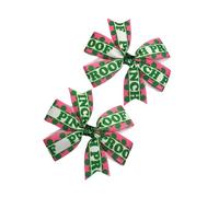 amangul 1 par de horquillas cómodas para el pelo, clip de pelo seguro con temática verde para mujeres y niñas (7)