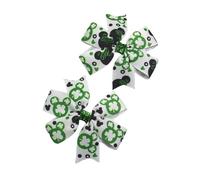 amangul 1 par de horquillas cómodas para el pelo con diseño verde, para mujeres y niñas (11)
