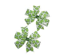 amangul 1 par de horquillas cómodas para el pelo con diseño verde, para mujeres y niñas (12)