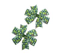 amangul 1 par de horquillas cómodas para el pelo con diseño verde, para mujeres y niñas (13)