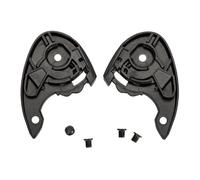 amangul 1 par de viseras para casco de motocicleta, soporte para lente de casco SHAFT 551, base de fijación de lente de casco