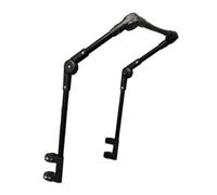 amangul Accesorio de barra de empuje desmontable, mango de extensión cómodo para carritos de camping al aire libre y vagones de jardín, mango desmontable portátil