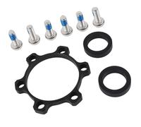 amangul Adaptador de buje para bicicletas, arandelas espaciadoras, kits de adaptadores de conversión de bicicletas, ejes pasantes, juntas de reajuste, bicicletas delanteras y traseras, adaptador de