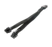 amangul Cable adaptador de alimentación PCIExpress de 8 pines a dos de 8 pines (6+2) para CPU o GPU, tarjeta de video gráfica PCIE