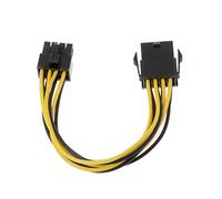 amangul Cable adaptador de extensión de alimentación de 8 pines a 8 pines macho a hembra