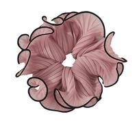 amangul Coletero de pelo grueso y de gran tamaño, elegante cuerda de pelo para mujer, soporte para cola de caballo (como se muestra)