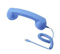 amangul Cord - Auricular retro para teléfonos tipo C, botón de llamada física, diseño ergonómico, conectores directos para conversación clara tipo C