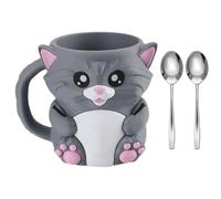 amangul Divertidos accesorios para postres congelados con cajón para caramelos, agarre ergonómico resistente al frío, para amantes del helado