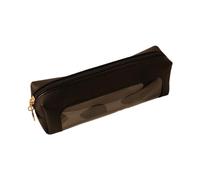 amangul Estuche transparente impermeable con cremallera, resistente al agua, de poliuretano, para guardar lápices, artículos de papelería para estudiantes, escuela, viajes