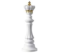 amangul Figura coleccionable de estatua de caballero y rey de ajedrez, decoración para el hogar, decoración de casa, estatua, pieza de decoración