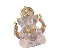 amangul Figura de ídolo de resina con símbolo espiritual para decoración del hogar, exhibición cultural artística, artículo de elefante, modelo de dios, elefante, estatua de dios, estatua de resina