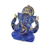 amangul Figura de ídolo de resina con símbolo espiritual para decoración del hogar, exhibición cultural artística, artículo de elefante, modelo de dios, elefante, estatua de dios, estatua de resina