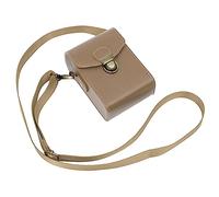 amangul Funda de piel sintética para cámara G9X G7X G7X2 SX710 SX700 SX720 S95 S90 SX260 SX240 SX275 con correa, Khaki