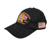 amangul Gorra de béisbol del 250 aniversario de los Estados Unidos, adecuada para múltiples ocasiones, elegante adición a cualquier armario, Negro, Talla única