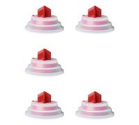 amangul Juntas para Tanques De Inodoro Almohadilla De Repuesto De Elasticidad para Evitar Fugas De Agua Sellador General De Tanques De Baño para Baño Juntas De Inodoro De Silicona Fuerte