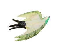 amangul Lovely Swallow Series - Pinza para el pelo elegante para mujer, horquilla duradera para varios estilos (verde)