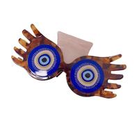 amangul Pinza de pelo egipcia creativa con temática cultural de ácido acético con agarre fuerte para entusiastas de la moda (impresión 7)