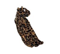 amangul Pinza para el pelo con diseño de leopardo, bonita pinza para el día de San Valentín, horquillas de sujeción fuerte (color negro)