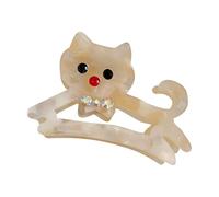 amangul Pinza para el pelo de acetato de gatos, diseños únicos, accesorio para el pelo de mujer para salidas diarias y reuniones informales (7)