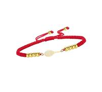 amangul Pulsera con Dijes De Paleta Hueca con Cuerda Tejida Ajustable Y Pulsera con Dijes De Raqueta De Acero Inoxidable Resistente