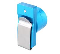 amangul Soporte de tiza para billar, pequeño estuche de aleación de aluminio, portátil, para tacos, para herramientas