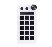 amangul StreamDeck - Teclados visuales LCD con 15 botones de creación de contenido en vivo, botón de aduana StreamDeck para teclados visuales en miniatura de PC