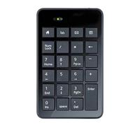 amangul Teclado numérico de 23 teclas, ergonómico y ligero, teclado digital con números USB, para oficina, hogar, PC, portátil