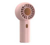 amangul Ventilador de mano con batería de larga duración, ventilador de escritorio de carga USB para viajes y viajes diarios, fácil de llevar, ventilador de mano portátil