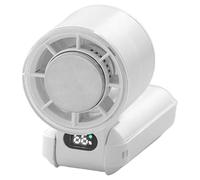 amangul Ventilador de mano de 3600 mAh, plegable, recargable, velocidad ajustable, escritorio portátil para viajes al aire libre