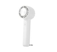 amangul Ventilador portátil de mano en miniatura recargable por USB con velocidad de viento ajustable y funcionamiento silencioso para oficina o viajes