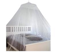 AMANKA Mosquitero Colgadura de Camas de Matrimonio para impedir Que entren Mosquitos Insectos 180 Mallas por 6,45cm² Lona mosquitera de poliéster 12m