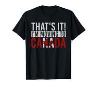 Amante De Canadá País Hoja De Arce Bandera Canadiense Canadá Camiseta