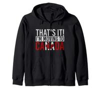 Amante De Canadá País Hoja De Arce Bandera Canadiense Canadá Sudadera con Capucha