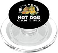 Amante de Hot Dog Nada que un Hot Dog no pueda arreglar PopSockets PopGrip para MagSafe