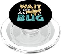 Amante de Insectos Entomólogo de Insectos Entomología Espere Veo un Error PopSockets PopGrip para MagSafe