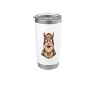 Amante de la alpaca de llama peruana divertido Vaso térmico de acero inoxidable de doble pared