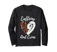 Amante de la cafeína y el Crimen Verdadero Aficionado al Crimen Manga Larga