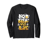 Amante DE LA Cerveza ¡Me Gusta Demasiado la Cerveza! Manga Larga