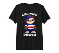 Amante de la Comida de Gallo Pinto de Costa Rica Camiseta Premium
