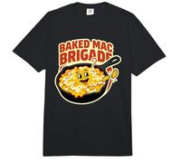 Amante de la Comida de Queso de Brigada Mac al Horno Comfort Colors Adult Heavyweight T-Shirt