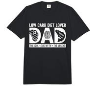 Amante de la Dieta Baja en carbohidratos Papá El ídolo La Dieta cetogénica Dieta Baja en carbohidratos Comfort Colors Adult Heavyweight T-Shirt