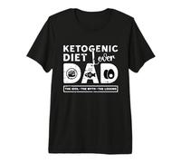Amante de la Dieta cetogénica Dad The Idol Keto Diet Ketogenic Diet Camiseta Premium
